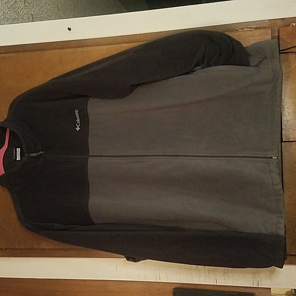 Men's  fleece zip up jacket 4XLT
